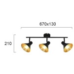 Lampa sufitowa ANCON LNV0027614 Lunaveri