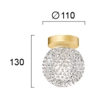 Plafon BELICE LNV0027624 Lunaveri