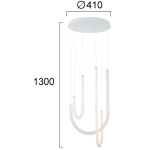 Lampa wisząca TARANO LNV0029134 Lunaveri