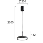 Lampa wisząca ZOLINA LNV0030034 Lunaveri