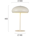 Lampa stołowa NIVOLA LNV0030534 Lunaveri