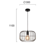 Lampa wisząca SALVE LNV0031124 Lunaveri