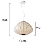 Lampa wisząca SOVANA LNV0034334 Lunaveri
