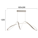 Lampa wisząca TICINO LNV0035724 Lunaveri