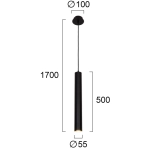 Lampa wisząca AVERE LNV0037824 Lunaveri