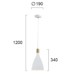 Lampa wisząca FAVORE LNV0037914 Lunaveri