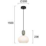Lampa wisząca VALIO LNV0038234 Lunaveri
