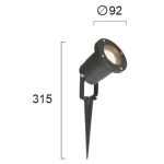 Reflektor ogrodowy PAOLINA LNV0038514 Lunaveri