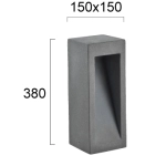 Lampa stojąca zewnętrzna CANNELLA LNV0040924 Lunaveri