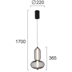 Lampa wisząca CATANIA LNV0041134 Lunaveri