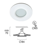 Oprawa wpuszczana CORALLO LNV0041514 Lunaveri