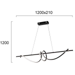 Lampa wisząca STIVA LNV0041924 Lunaveri