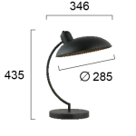 Lampa stołowa ATIA LNV0043824 Lunaveri