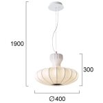 Lampa wisząca SOVANA LNV0044334 Lunaveri