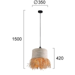 Lampa wisząca BALLA LNV0045034 Lunaveri