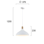 Lampa wisząca FAVORE LNV0047914 Lunaveri