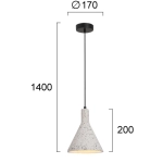 Lampa wisząca OGNI LNV0047924 Lunaveri