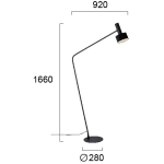 Lampa podłogowa FORIEN LNV0048524 Lunaveri
