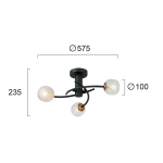 Plafon COSENZO LNV0049324 Lunaveri