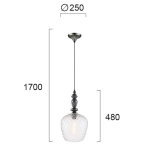 Lampa wisząca ANCHE LNV0049614 Lunaveri