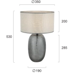 Lampa stołowa CARRARA LNV0051434 Lunaveri