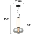 Lampa wisząca VELLUTA LNV0052034 Lunaveri