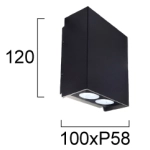 Kinkiet zewnętrzny SCONTO LNV0052534 Lunaveri