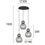 Lampa wisząca ILLARIO LNV0054924 Lunaveri