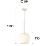 Lampa wisząca CHIO LNV0057234 Lunaveri