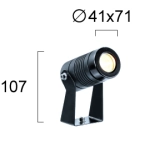 Reflektor ogrodowy ELIANO LNV0057814 Lunaveri