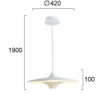 Lampa wisząca VARAZZIA LNV0059134 Lunaveri