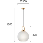 Lampa wisząca TRE LNV0059424 Lunaveri