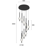 Lampa wisząca MILAZZO LNV0060334 Lunaveri