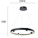 Lampa wisząca VERSILI LNV0060524 Lunaveri