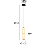 Lampa wisząca GIORGIO LNV0062234 Lunaveri