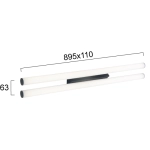 Lampa sufitowa CAREZZA LNV0062534 Lunaveri
