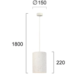 Lampa wisząca TUVIA LNV0067234 Lunaveri