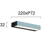 Kinkiet zewnętrzny LAZULI LNV0067314 Lunaveri