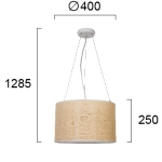 Lampa wisząca ALDORA LNV0068724 Lunaveri