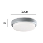 Plafon zewnętrzny NEROLI LNV0071714 Lunaveri