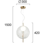 Lampa wisząca ERICANO LNV0072034 Lunaveri