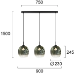 Lampa wisząca MODI LNV0075434 Lunaveri