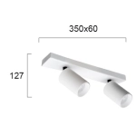 Lampa sufitowa PUROZZA LNV0079524 Lunaveri