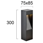 Lampa stojąca zewnętrzna STACCATO LNV0080234 Lunaveri