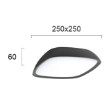 Plafon zewnętrzny ETERNIA LNV0082124 Lunaveri