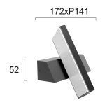 Kinkiet zewnętrzny STUCCO LNV0082424 Lunaveri
