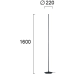 Lampa podłogowa VITE LNV0082724 Lunaveri