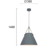 Lampa wisząca SCUSI LNV0083524 Lunaveri