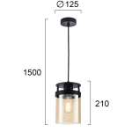 Lampa wisząca SPELLO LNV0084034 Lunaveri