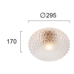 Plafon ISMERA LNV0085224 Lunaveri